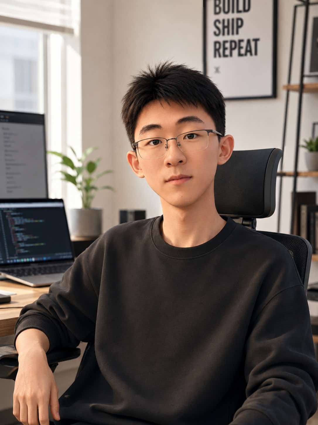 徐艺城的 AI 生成数字个人形象